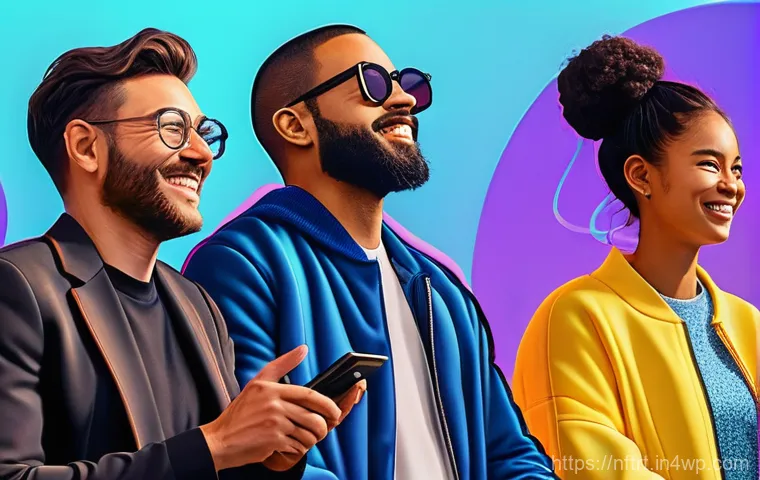 NFT 아트의 장기 투자 전략 - **A New Era of Digital Art Ownership:**
    A person, fully clothed in modern casual wear, stands in...