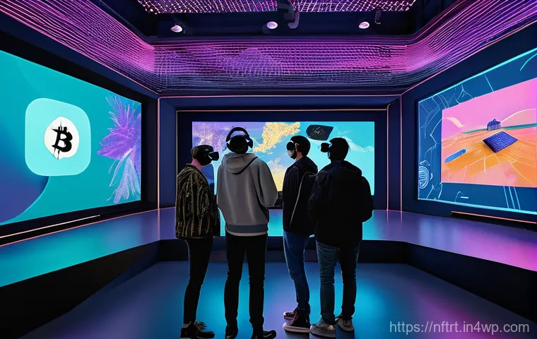 NFT 예술 시장의 거품 여부 분석 - **Image Prompt 2: Reflection and Re-evaluation in the NFT Market**
A more contemplative and stru... NFT 예술 시장의 거품 여부 분석 - **Image Prompt 2: Reflection and Re-evaluation in the NFT Market**
A more contemplative and stru...