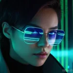 NFT 아트의 구매 시 유의사항 - **"Digital Art Authenticity Detective"**
    A focused, androgynous individual in their late 20s, wi...