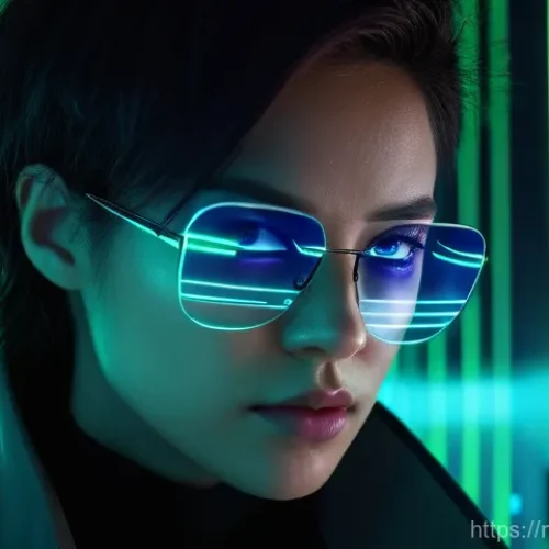 NFT 아트의 구매 시 유의사항 - **"Digital Art Authenticity Detective"**
    A focused, androgynous individual in their late 20s, wi...